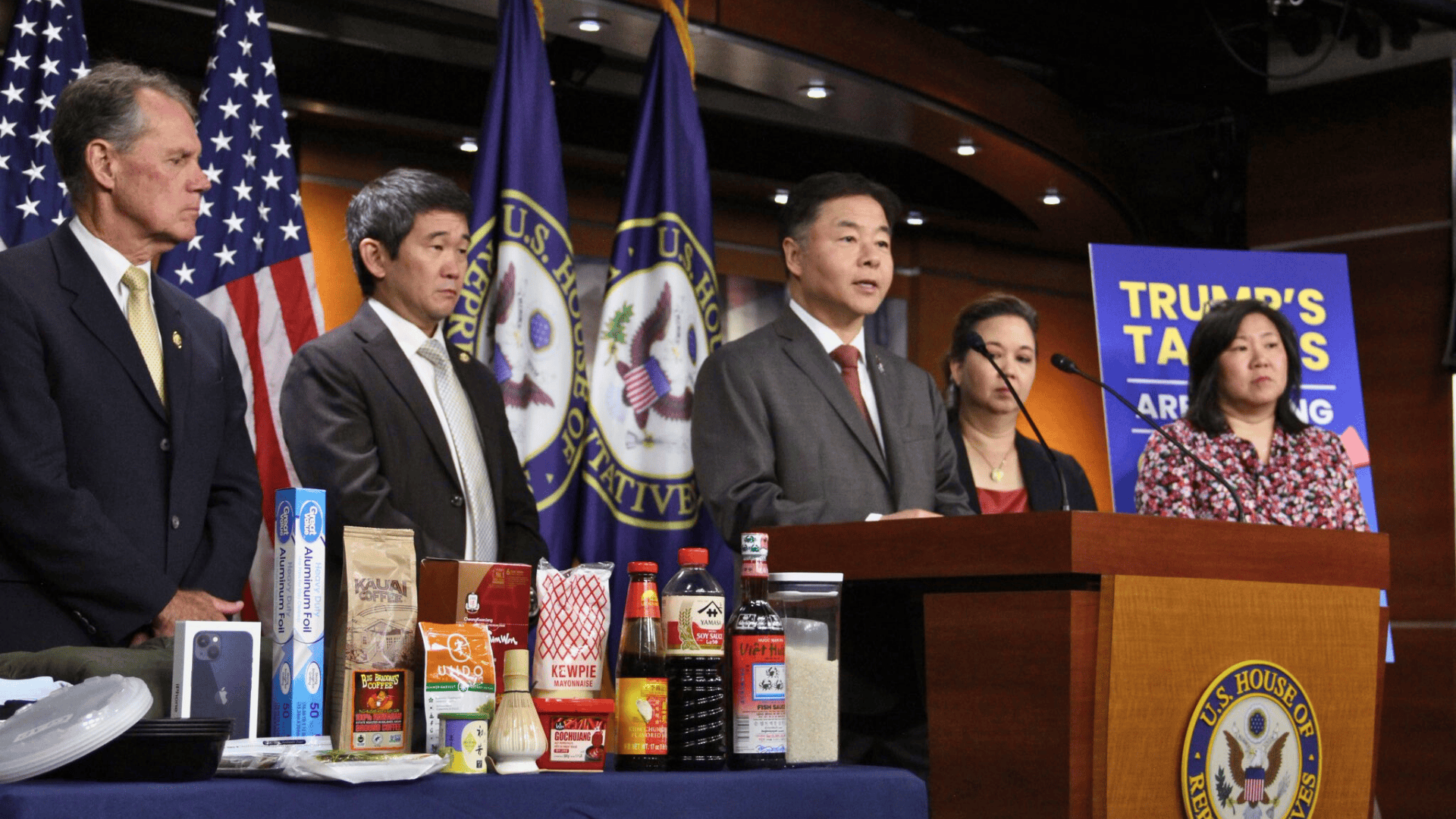 CAPAC Holds Press Conference on Economic Toll of Trump’s Tariffs on Asian American Businesses